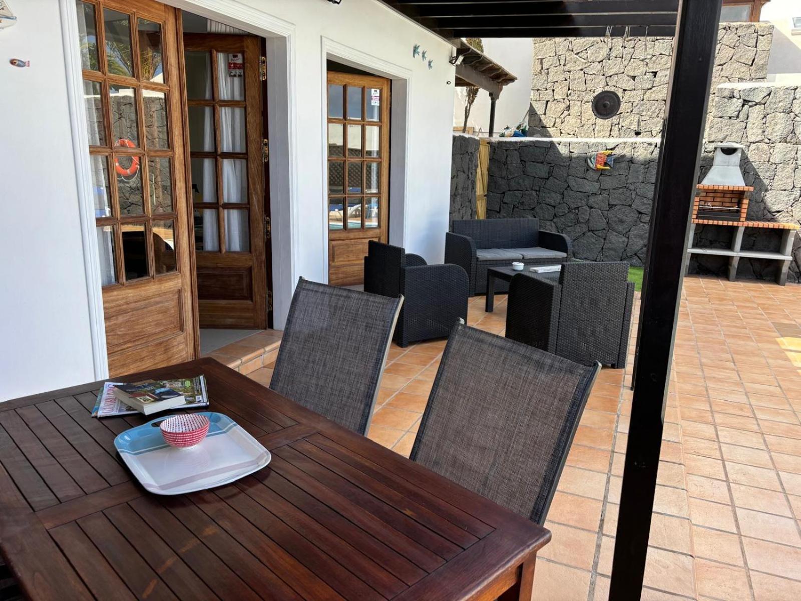 Villa Adel 56, Private Heated Pool, Parking Playa Blanca  Exterior foto
